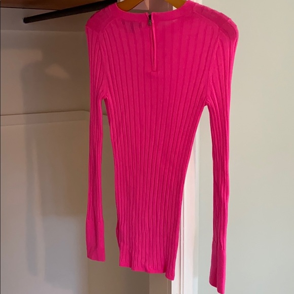 Banana Republic Hot Pink Blouse/sweater - Picture 3 of 3